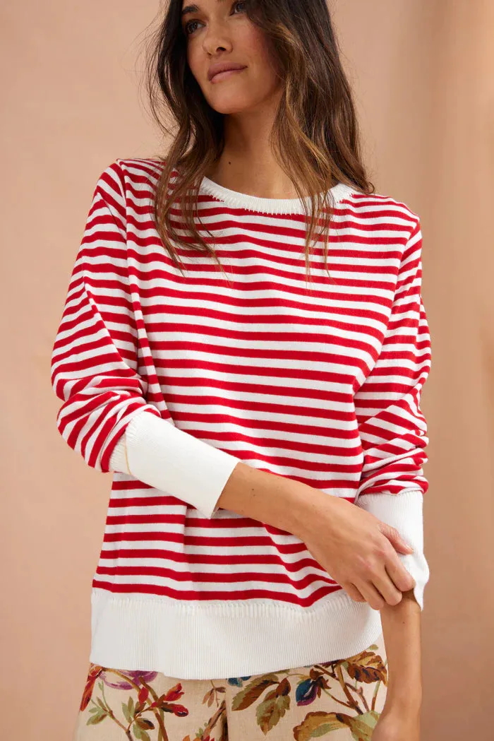 Binny Regatta Top in Red