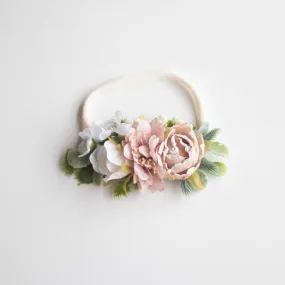 Bryony baby floral headband