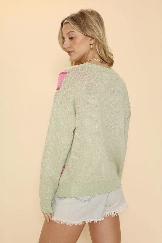 Flamingo sweater