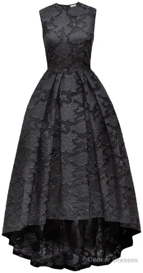 Floral Black Sleeveless Applique new fashion 2025 Homecoming Dresses