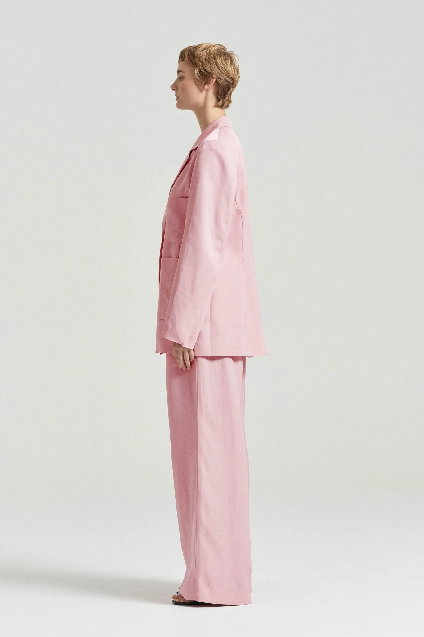 Friends with Frank Marlowe Blazer - Pink