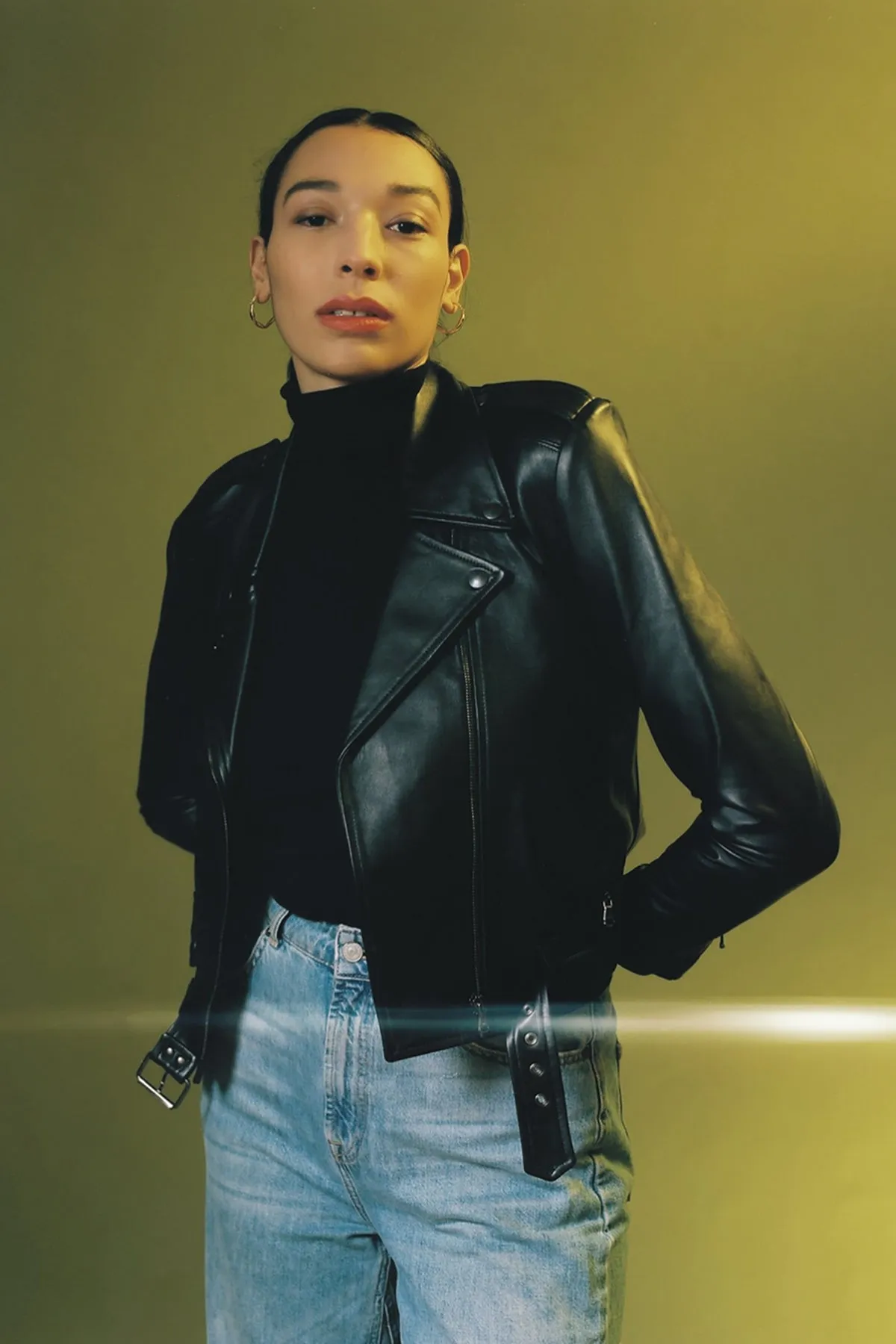 Moto Jacket in Black