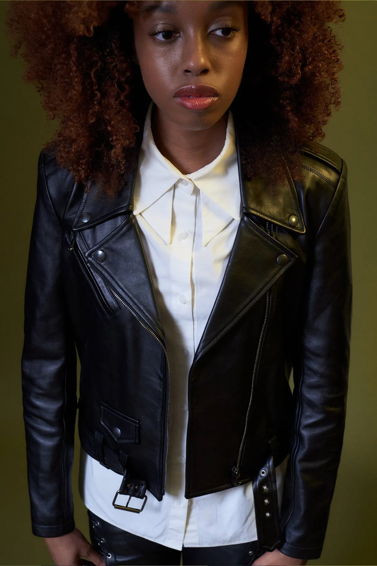 Moto Jacket in Black