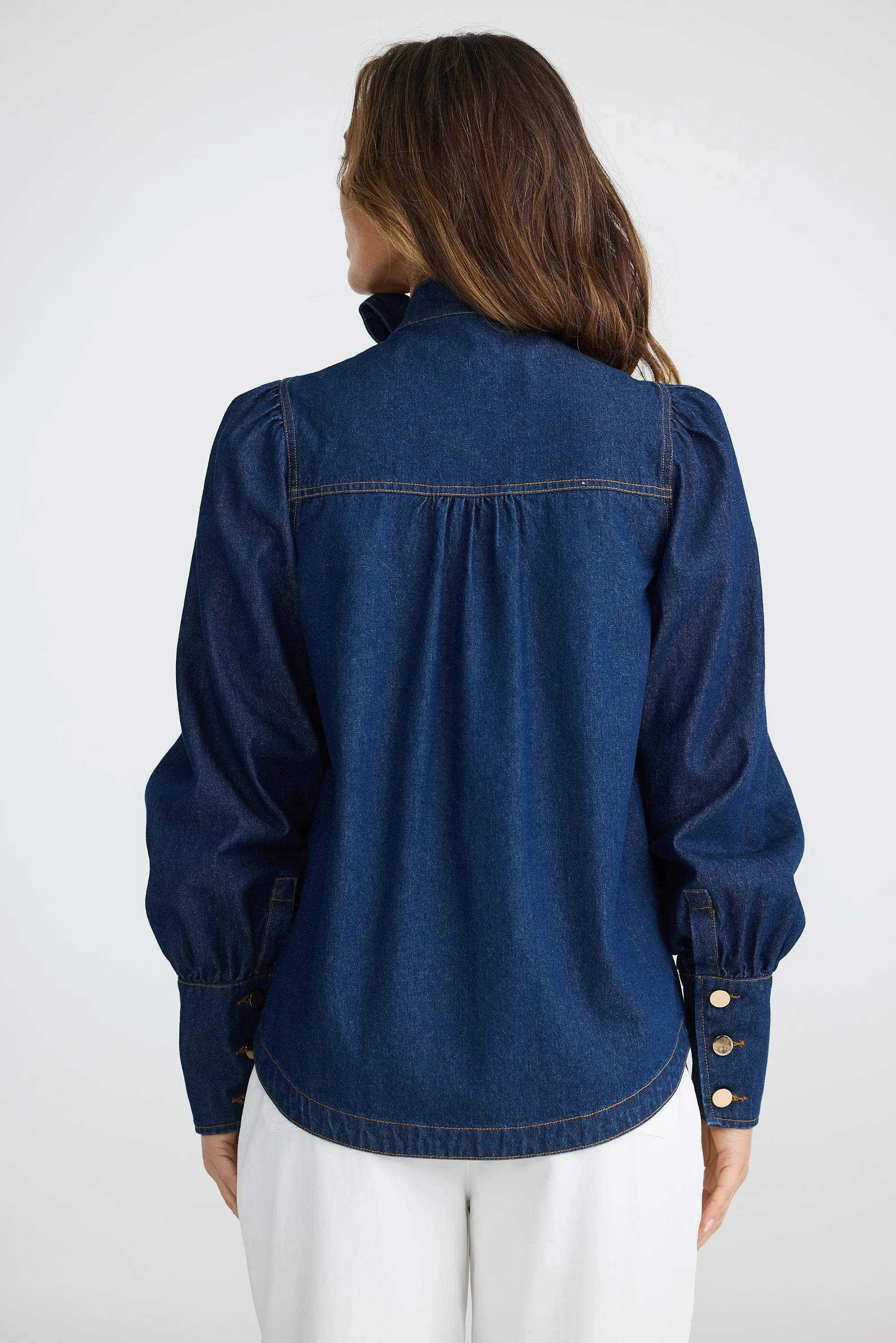 Nicola Denim Blouse