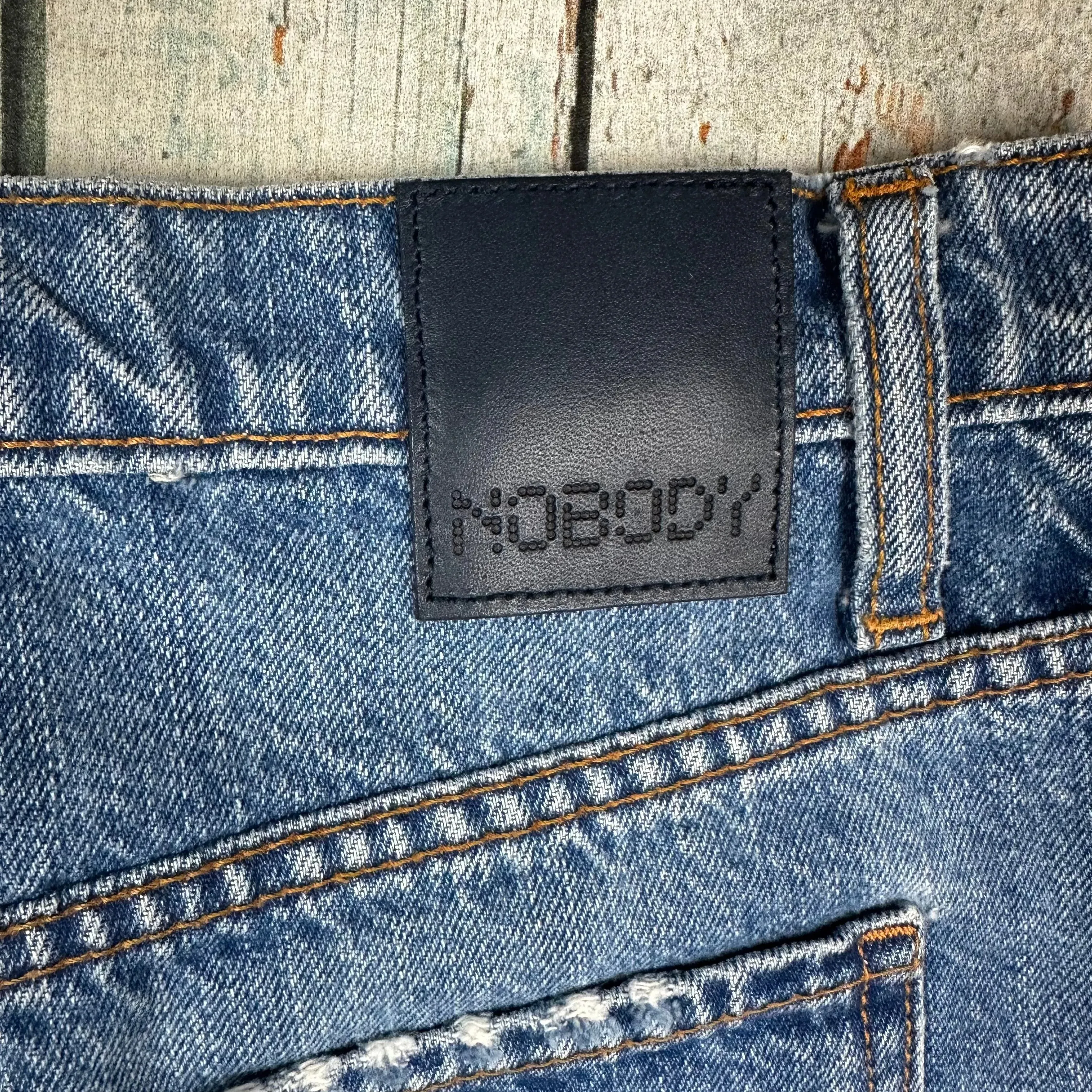 Nobody 'Skyline Short' Relaxed Denim Shorts - Size 25 or 7AU