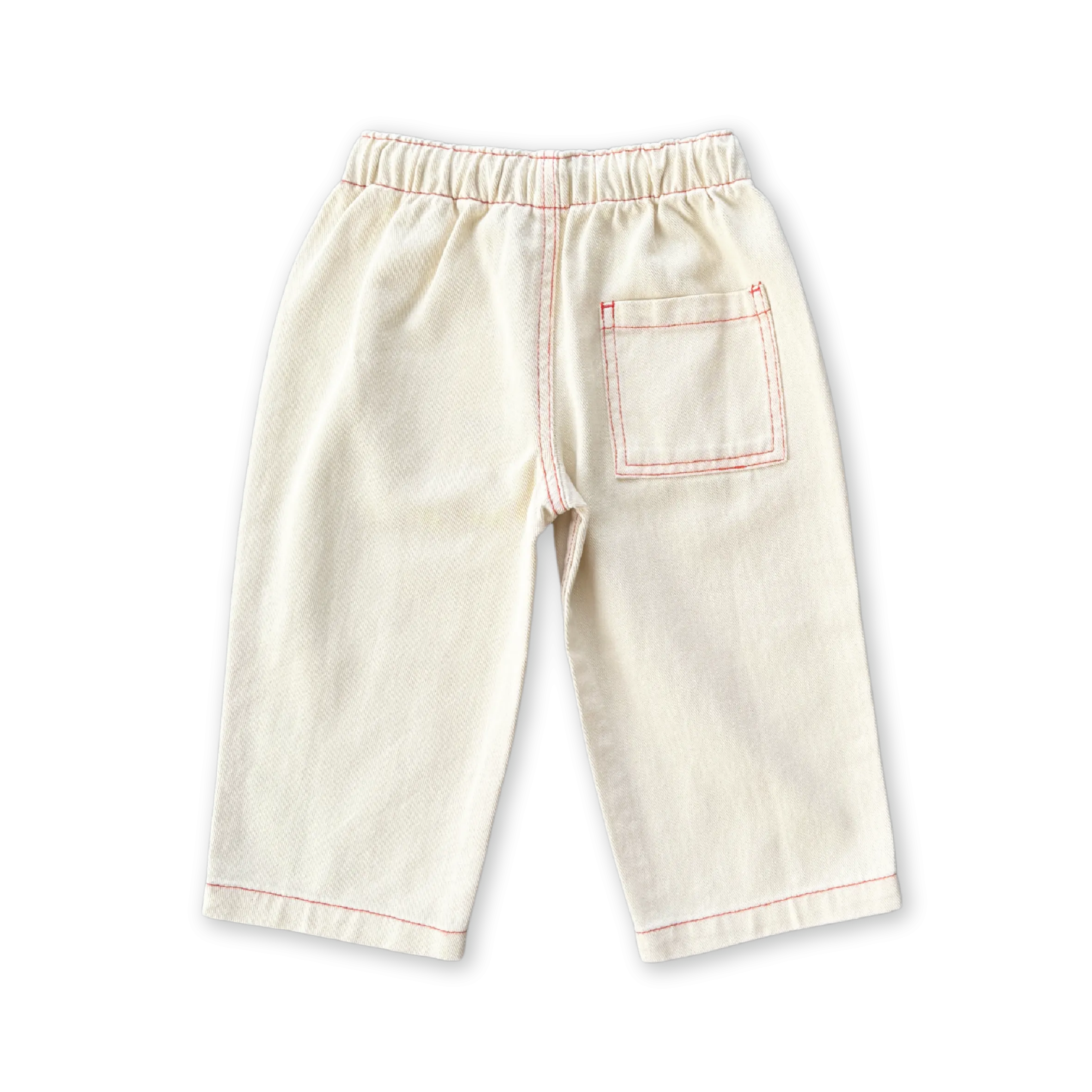 Organic Everyday Denim Pant - Milk