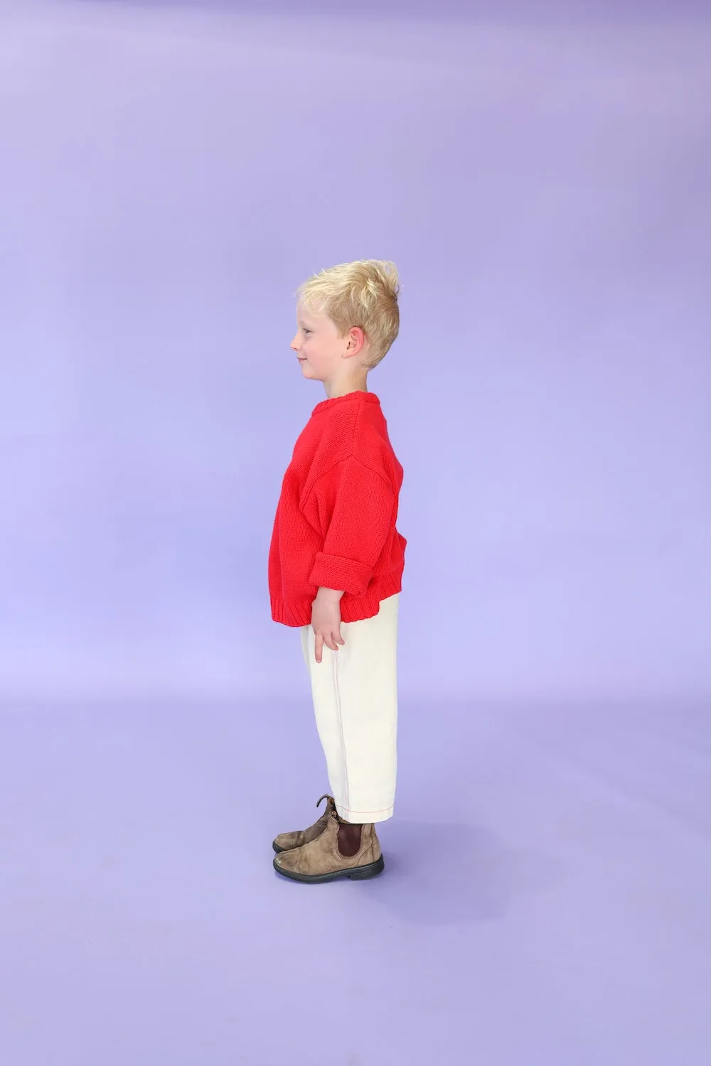 Organic Everyday Denim Pant - Milk