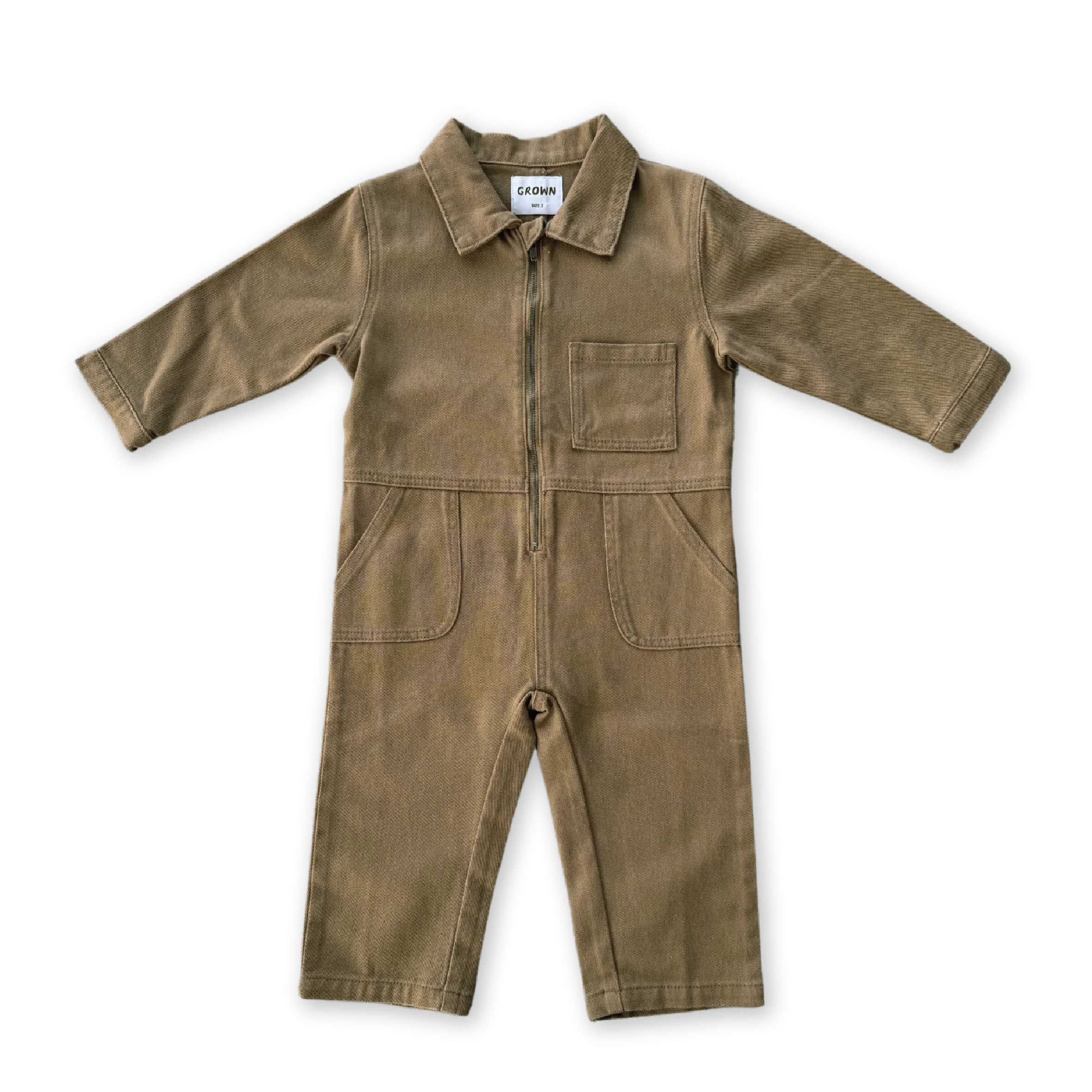 Organic Zip Boilersuit