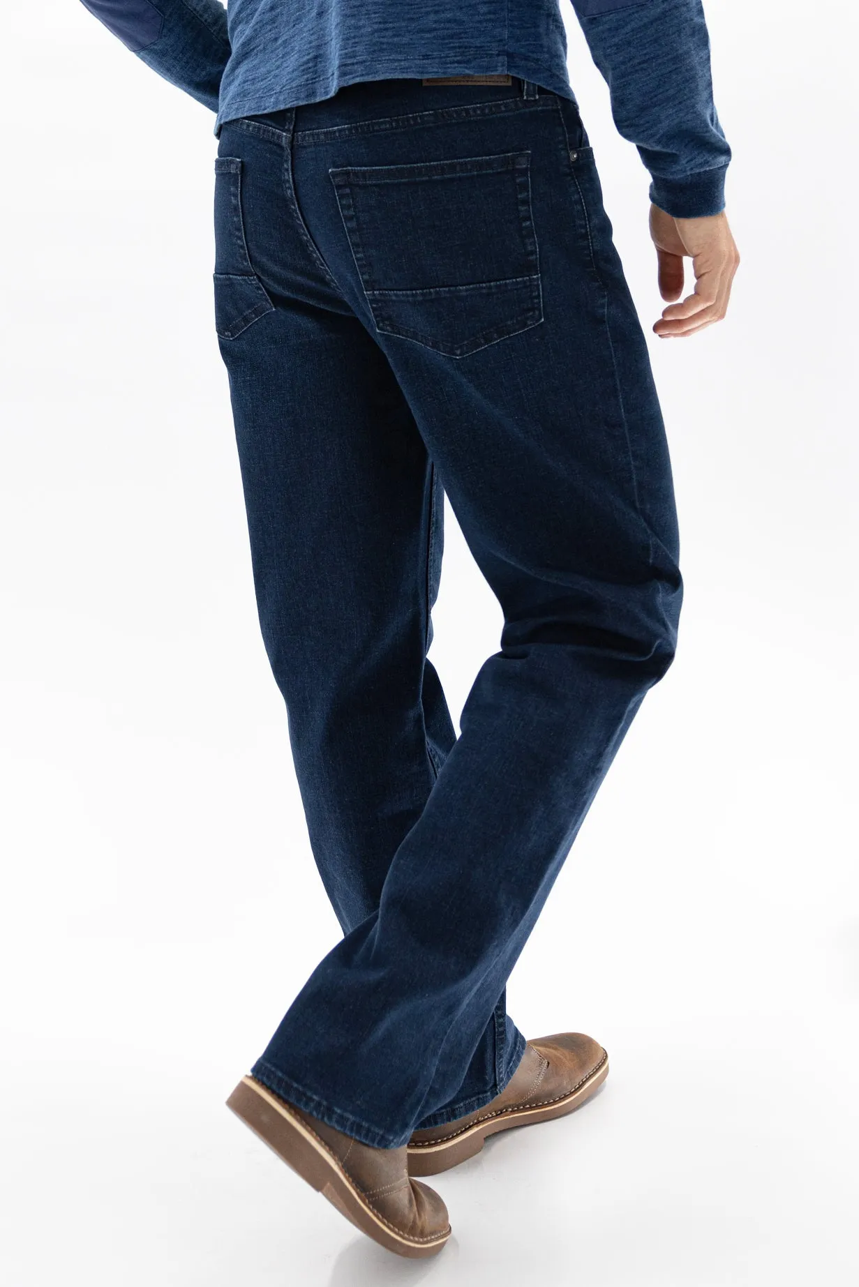 Relaxed Straight Jean - Rocky Face