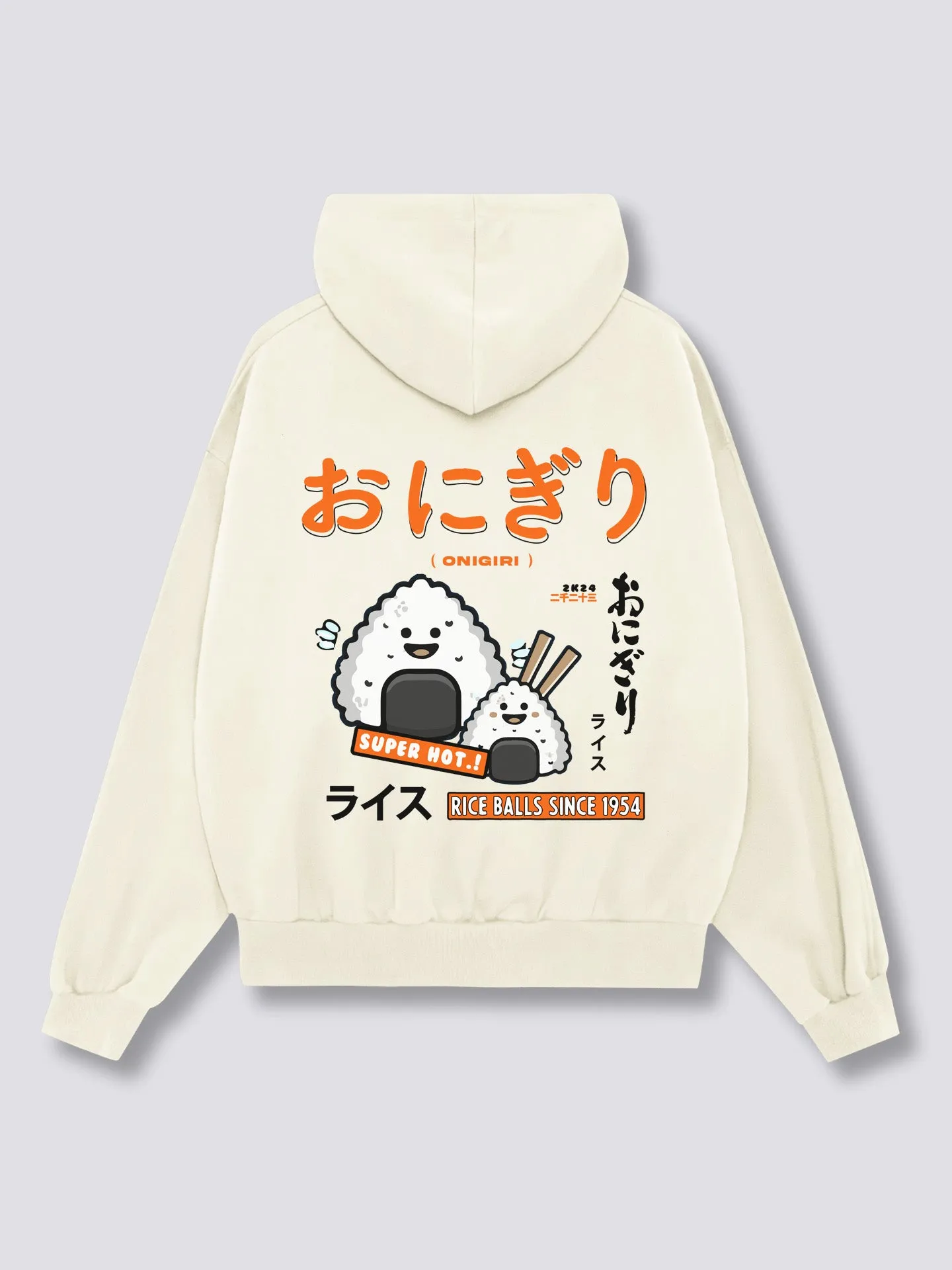 Rice Ball Back Hoodie