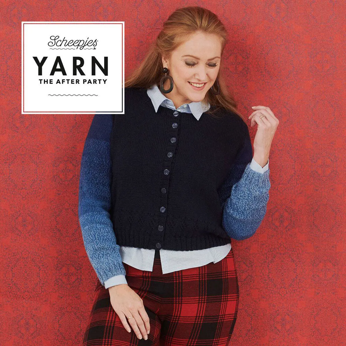 Scheepjes YARN The After Party Patterns - 93 Hip Dip Cardigan
