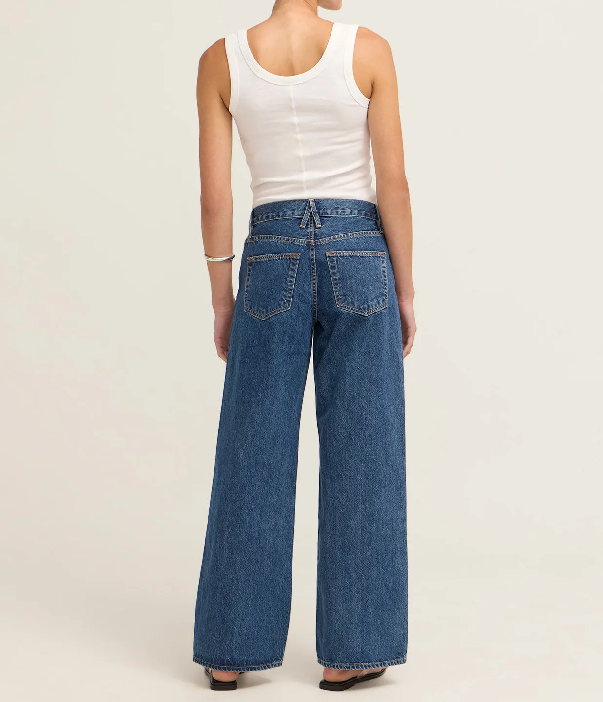 Selena Mid Rise Wide Leg in Forbidden Love
