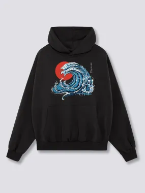 Wavy Phoenix Hoodie