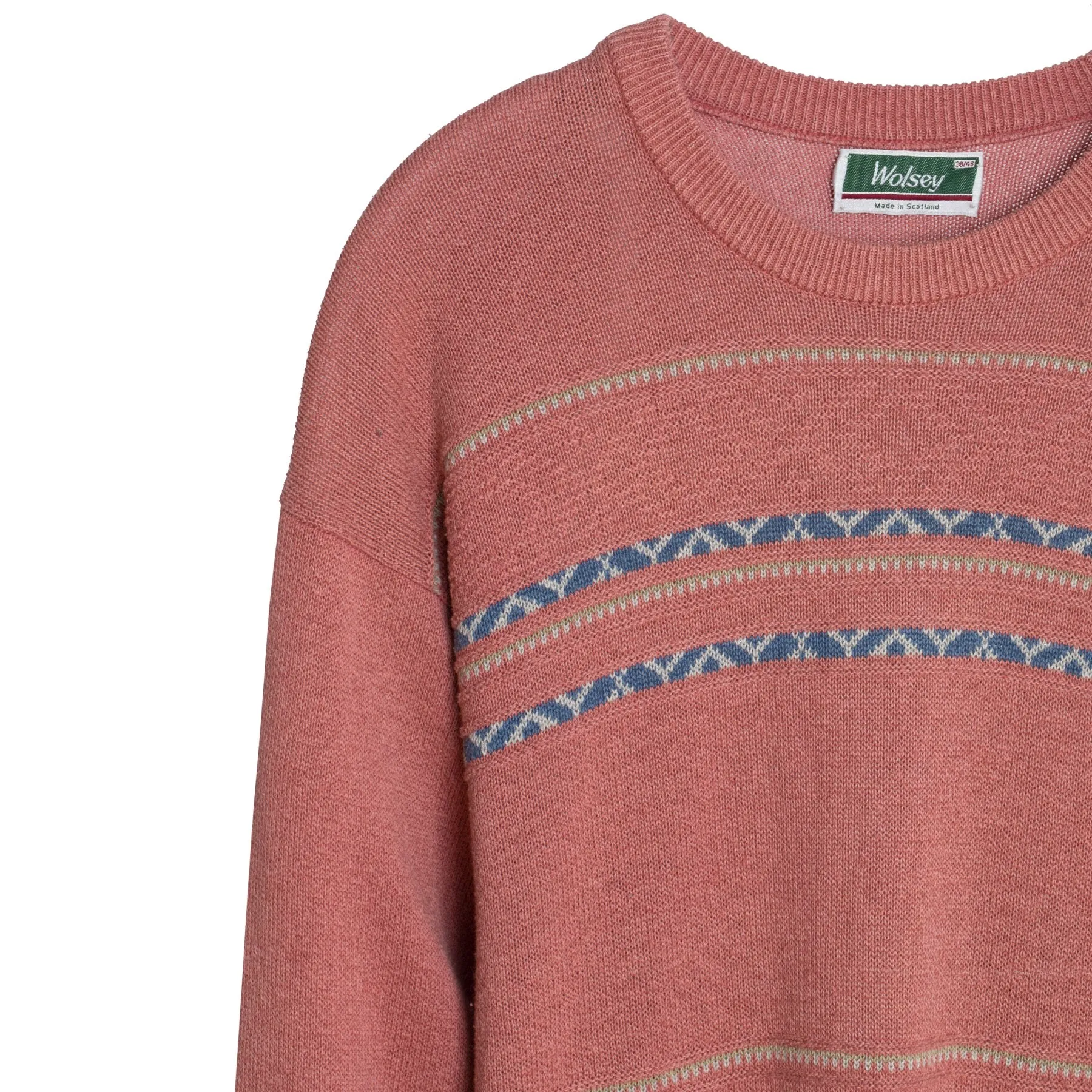 Wool Blend Fair Isle Jumper