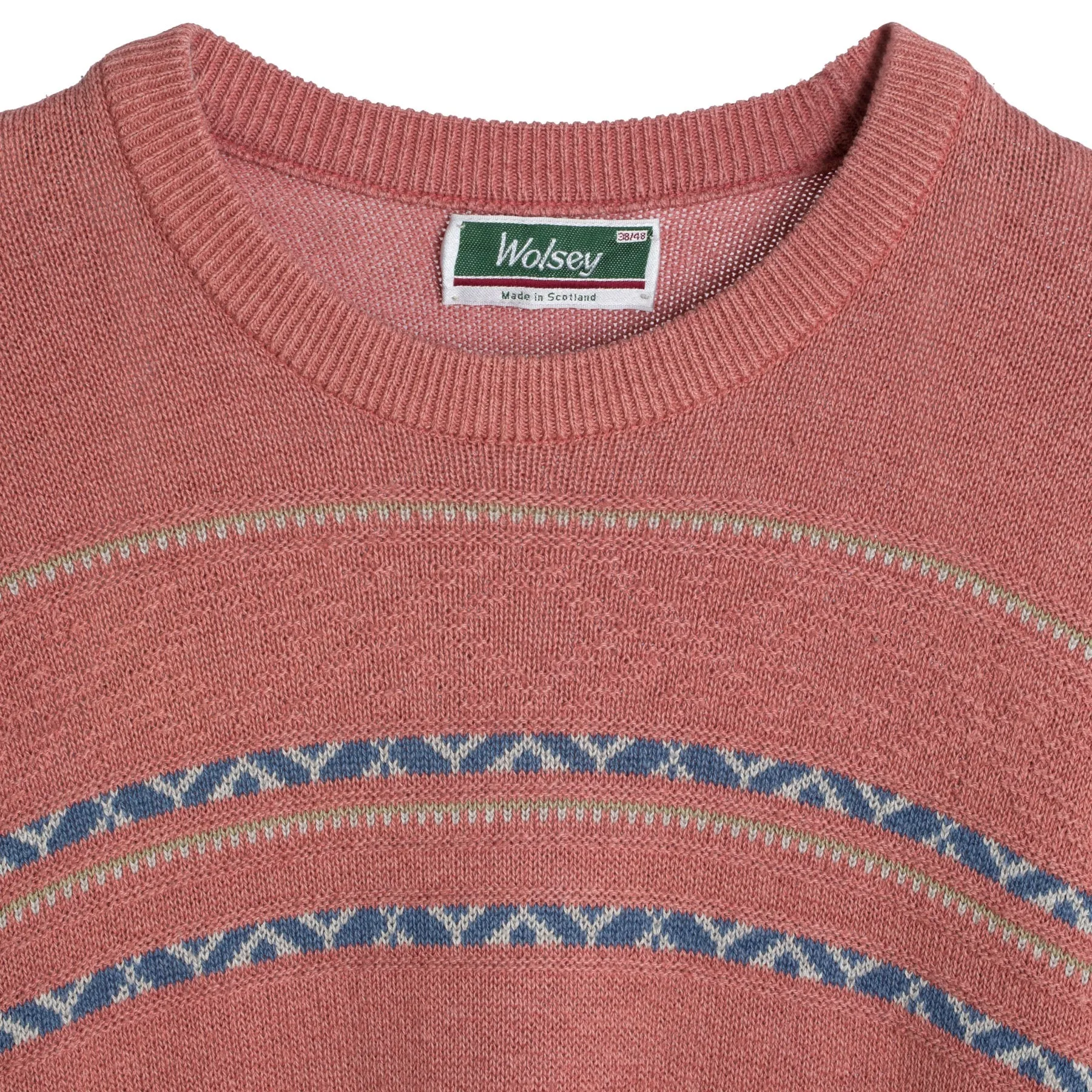 Wool Blend Fair Isle Jumper