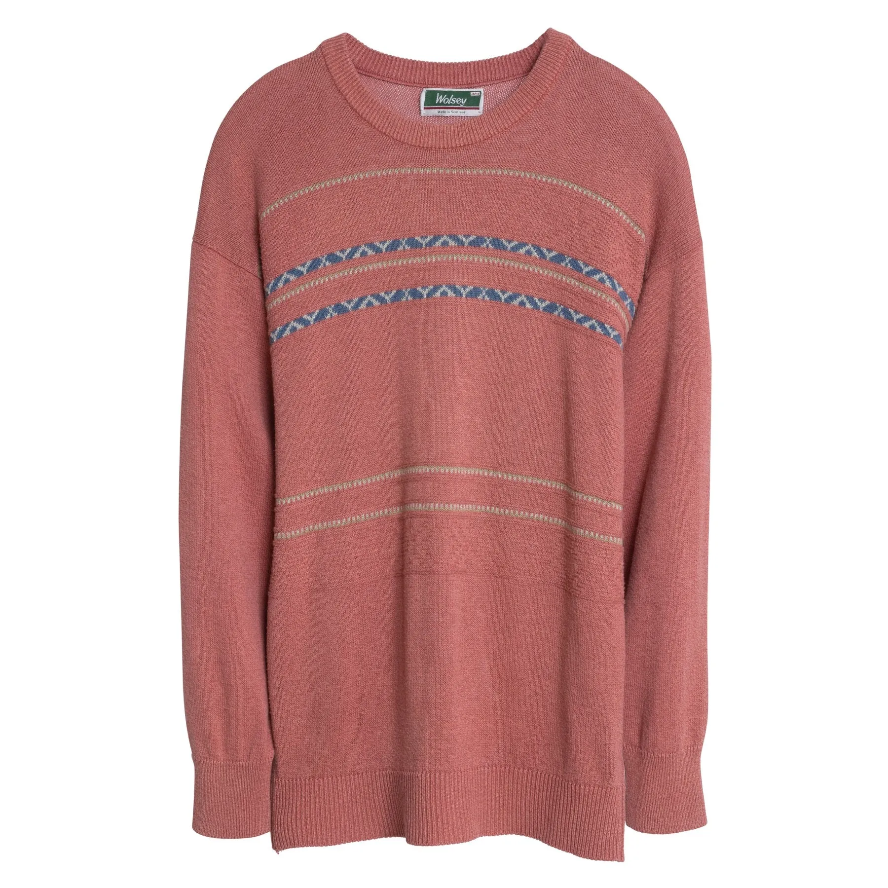 Wool Blend Fair Isle Jumper